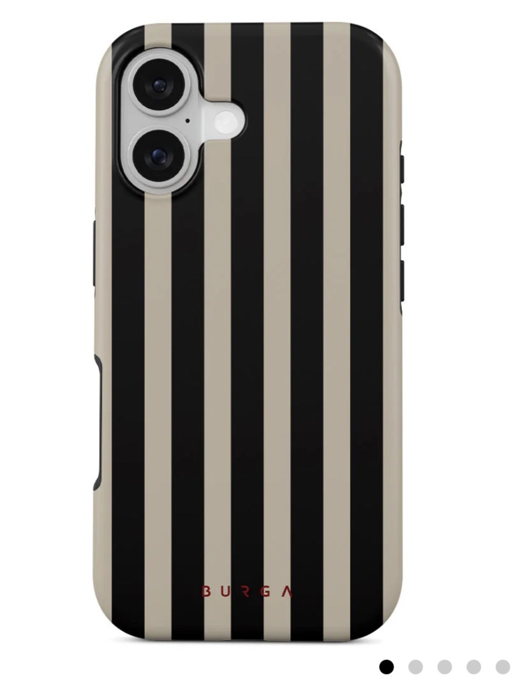 Burga Prophecy Black & Cream iPhone 17 Case- MagSafe